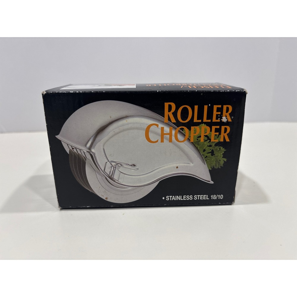 Roller Chopper 18/10 Stainless Steel Meat Tenderizer Herb Mincer Kitchen Tool